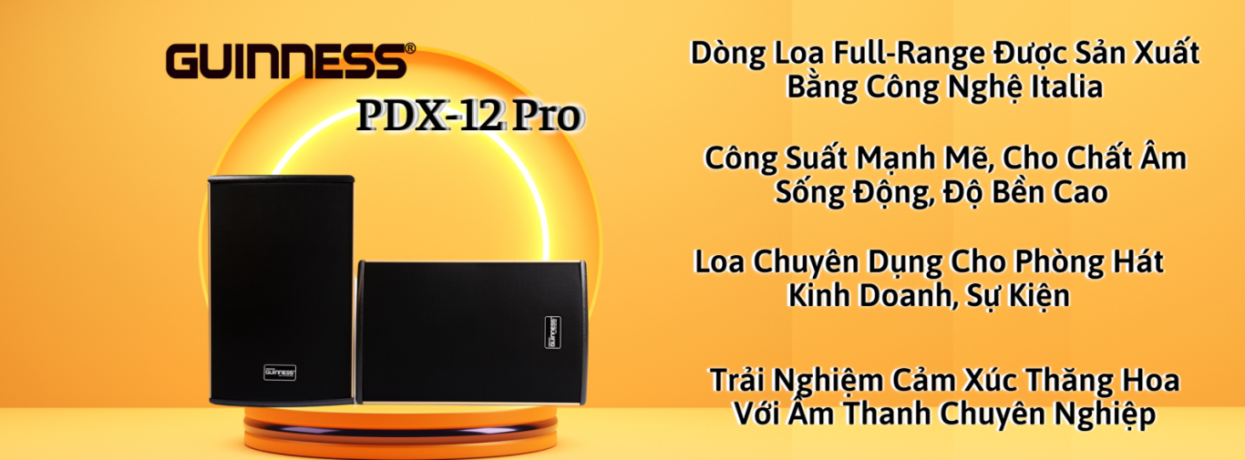 Loa Guinness PDX-12 Pro