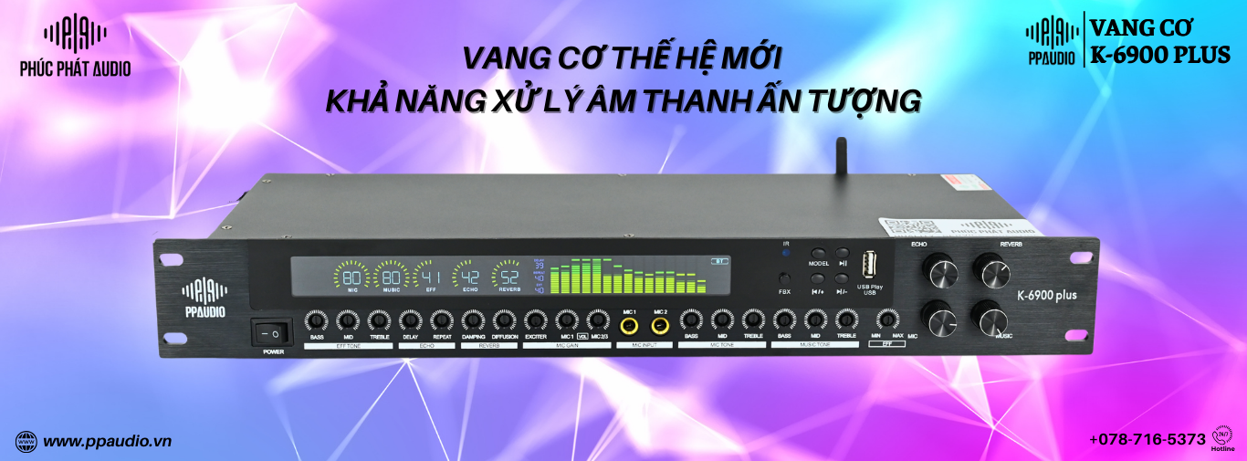 Vang Cơ Thế Hệ Mới PPAUDIO K-690 PLUS