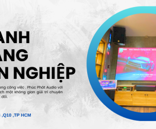 Lắp đặt hệ thống cách âm ánh sáng âm thanh để phù hợp với phòng giải trí xem phim ca hát đỉnh cao cho anh Giang ở Quận Thủ Đức 