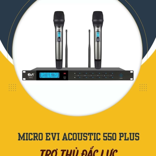 Micro không dây Evi 550 Plus