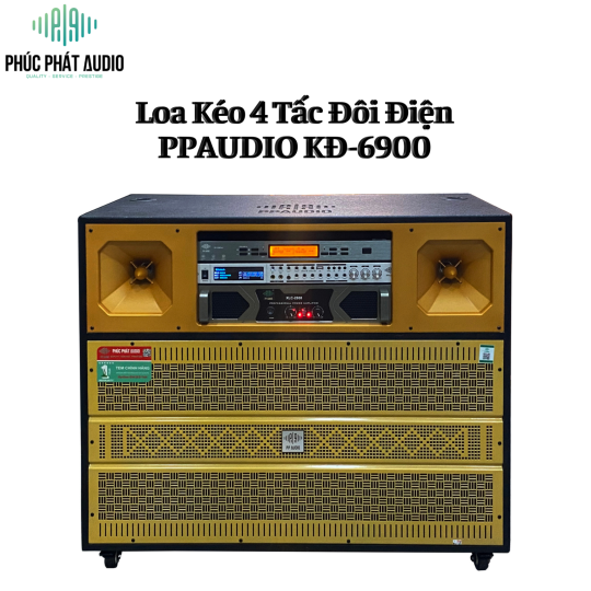 Loa Kéo Điện Bass 4 Tấc Đôi PPA KĐ-6900 VANG CƠ