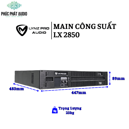 Main công suất LYNZ LX 2850