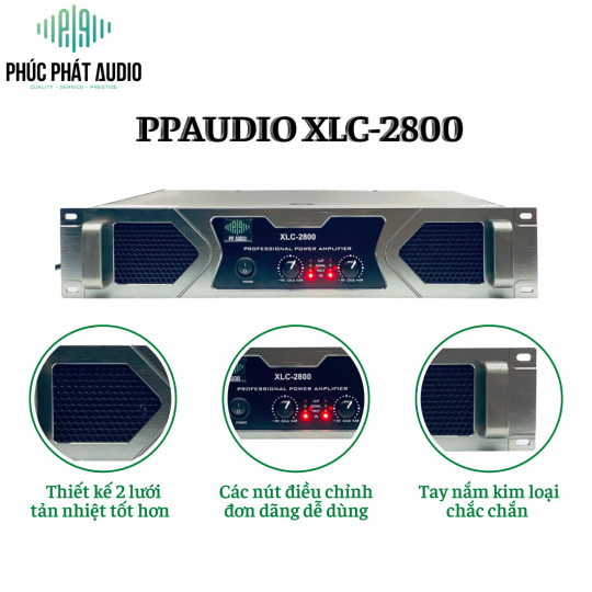 Main PPAUDIO XLC-2800