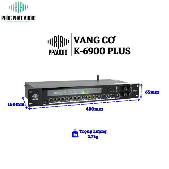 Vang Cơ PPAUDIO K-6900 Plus
