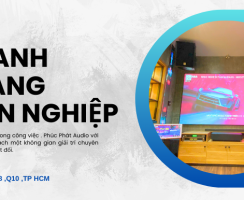Lắp đặt hệ thống cách âm ánh sáng âm thanh để phù hợp với phòng giải trí xem phim ca hát đỉnh cao cho anh Giang ở Quận Thủ Đức