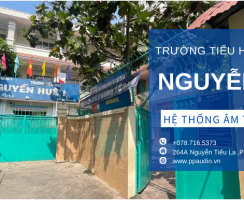 Lắp Đặt Hệ Thống Âm Thanh Trường Tiểu Học Nguyễn Huệ 1 tại Quận 4 , TP Hồ Chí Minh