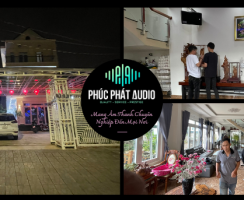 Lắp Dàn Karaoke Đỉnh Cao Trị Giá Hơn 100 Triệu Đồng Cho Biệt Thự Chị Nhu Tại TP Đà Lạt