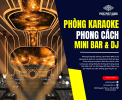 Thiết Kế Phòng Karaoke Phong Cách Mini Bar, DJ