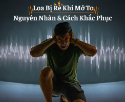 Loa bị rè khi mở to - Nguyên nhân và cách khắc phục