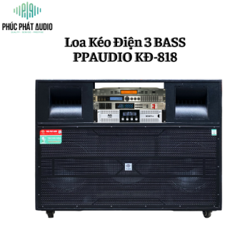 Loa Kéo Điện 3 Bass KĐ-818