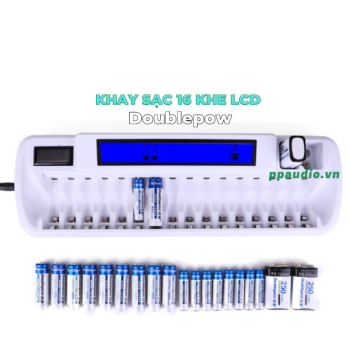 Khay Sạc Pin 16 Viên DOUBLEPOW 