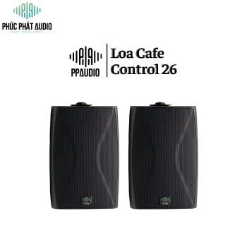 Loa Cafe PPAUDIO Control 26