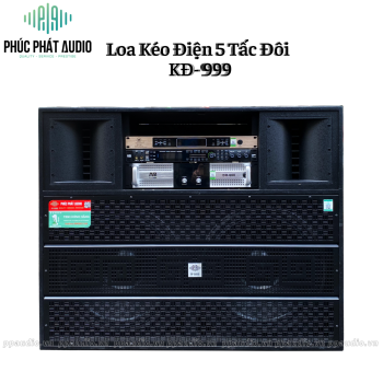 Loa Kéo Điện 5 Tấc Đôi PPA KĐ-999