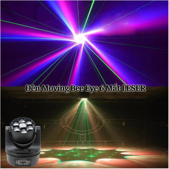 Đèn Moving Mini-Bee-Eye 6 LASER