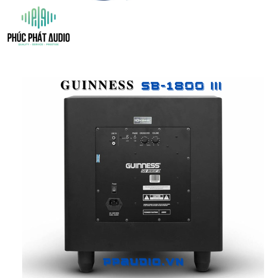 SUB GUINNESS SB-1800V