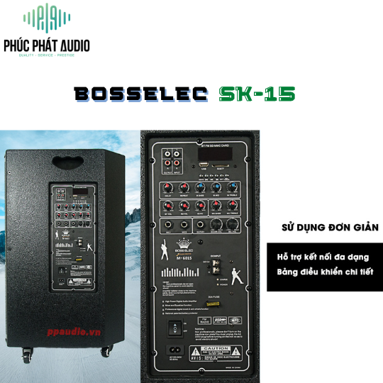 LOA DI ĐỘNG BOSSELEC SK-15
