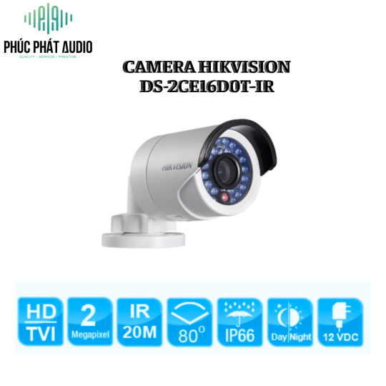 CAMERA HIKVISION DS-2CE16D0T-IR