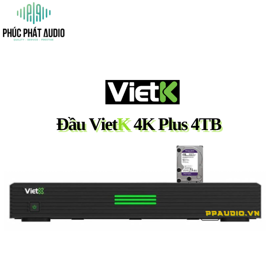 Đầu VietK 4K Plus 4TB