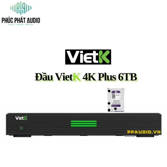 Đầu VietK 4K Plus 6TB