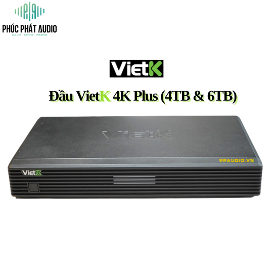 Đầu VietK 4K Plus 6TB