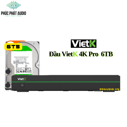 Đầu VietK Pro  6TB  