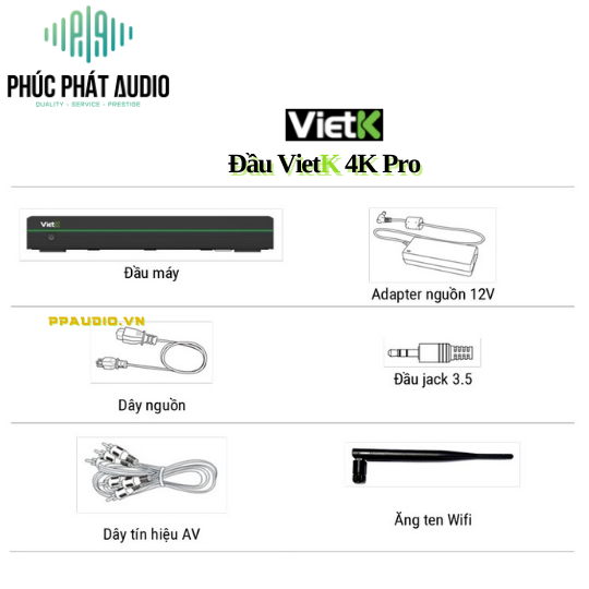 Đầu VietK Pro   4TB  