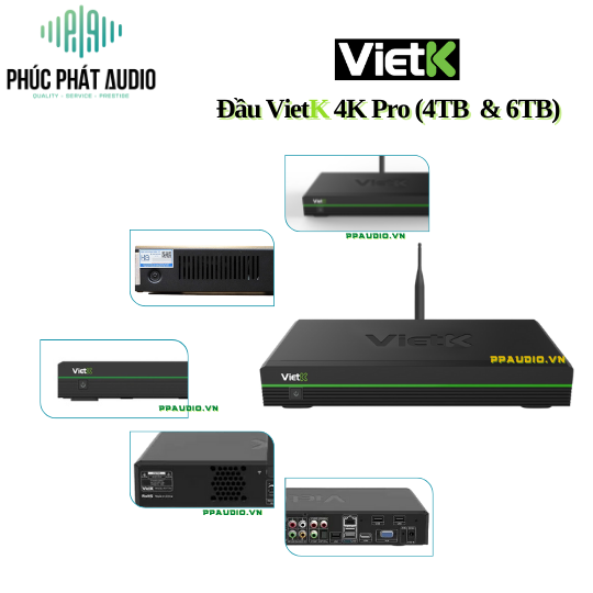 Đầu VietK Pro   4TB  