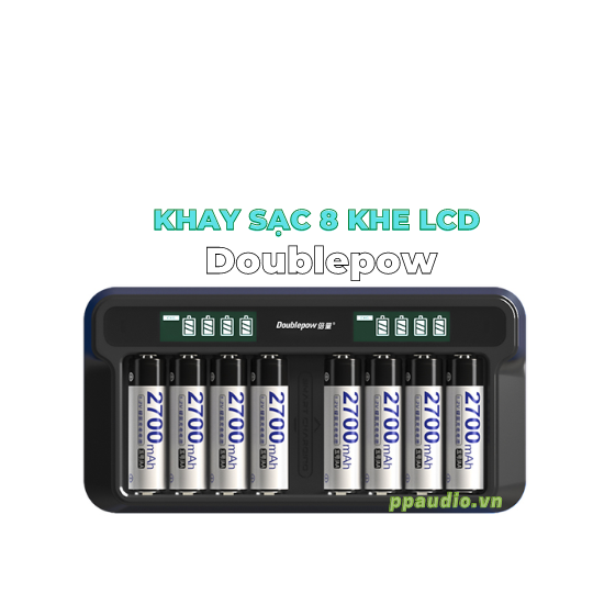Khay sạc pin 8 khe