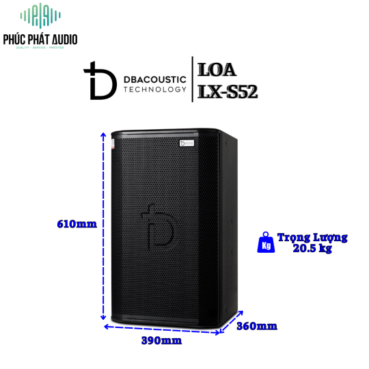 Loa DBACOUSTIC LX-S52