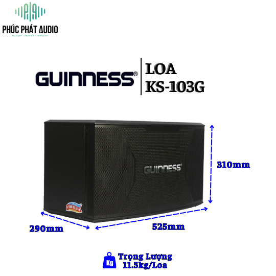 Loa GUINNESS KS - 103G