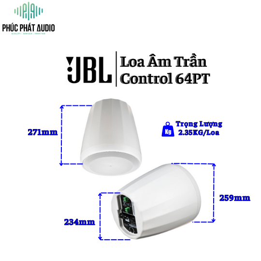 Loa Thả Trần JBL Control 64P/T