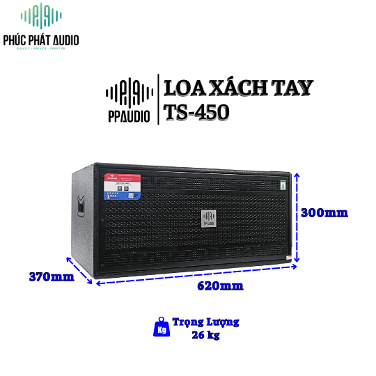 Loa Xách Tay PPAUDIO TS-450