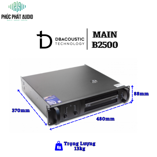  Main DBAcoustic B2500 