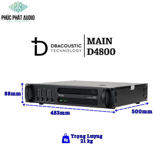 Main DBACOUSTIC D4800