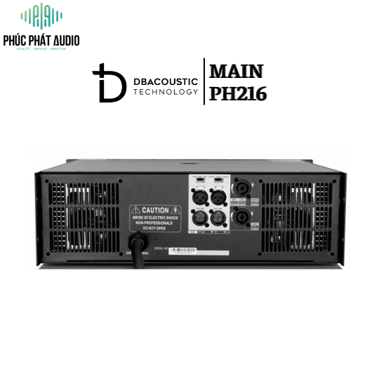 Main DBACOUSTIC PH216