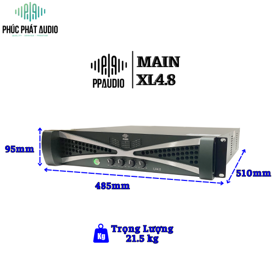 Main PPAUDIO XL4.8
