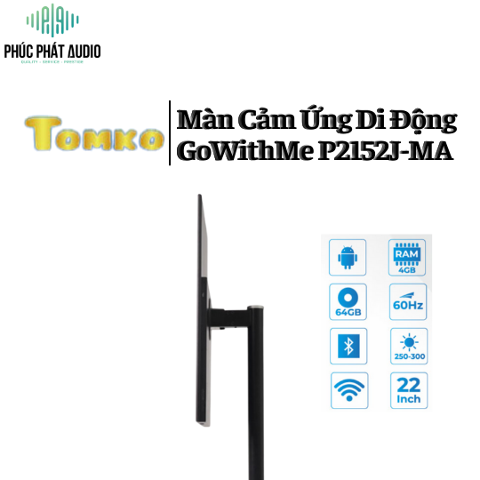 Màn Cảm Ứng Di Động Tomko GoWithMe P2152J-MA