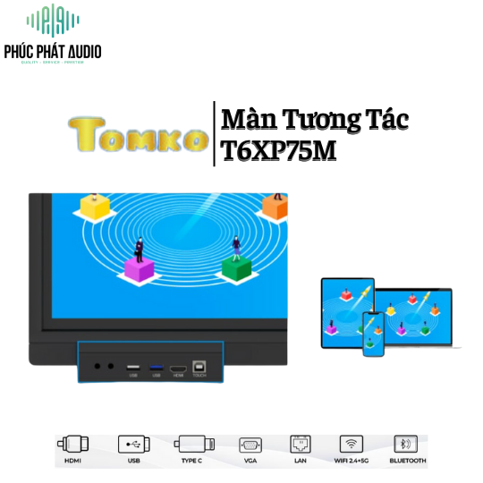 Màn Hình Tương Tác TOMKO T6XP75M 75inch