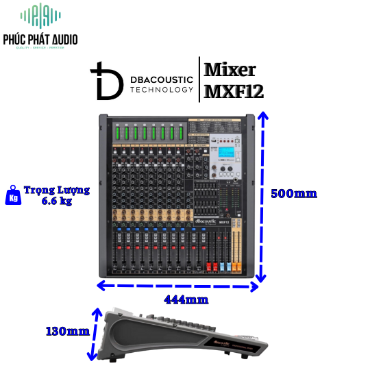 Mixer DBacoustic MXF12