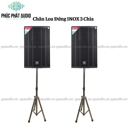 Chân Loa Đứng INOX 3 Chia 