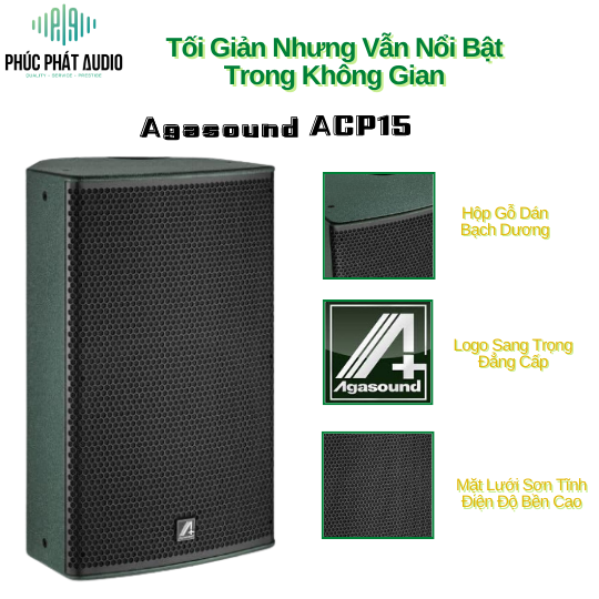  Loa Agasound ACP15