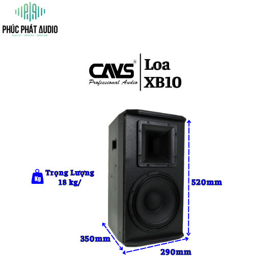 Loa CAVS XB10