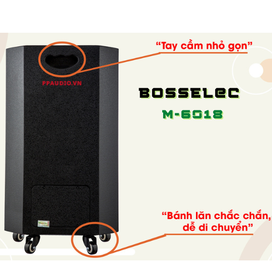 Loa Kéo BossElec M-6018