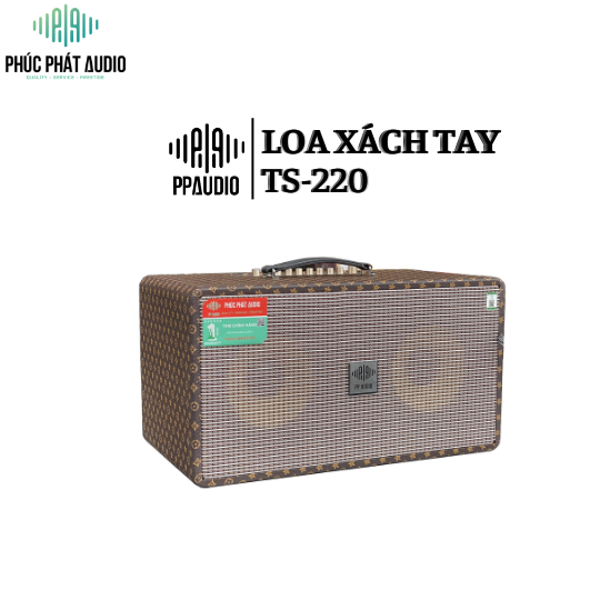  Loa Xách Tay  PPAUDIO TS-220