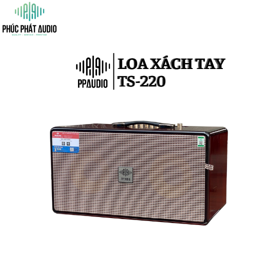  Loa Xách Tay  PPAUDIO TS-220