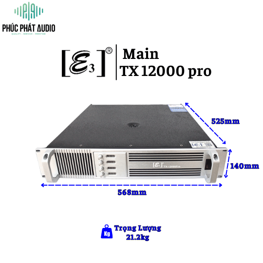 Main E3 TX 12000 pro