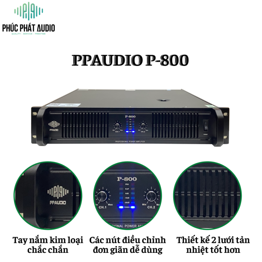Main PPAUDIO P-800