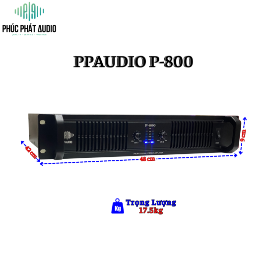 Main PPAUDIO P-800