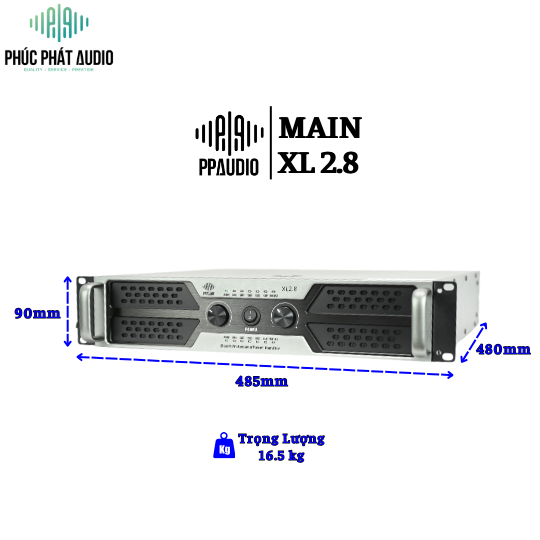 Main PPAUDIO XL2.8