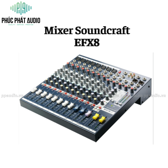 Mixer Soundcraft EFX8 